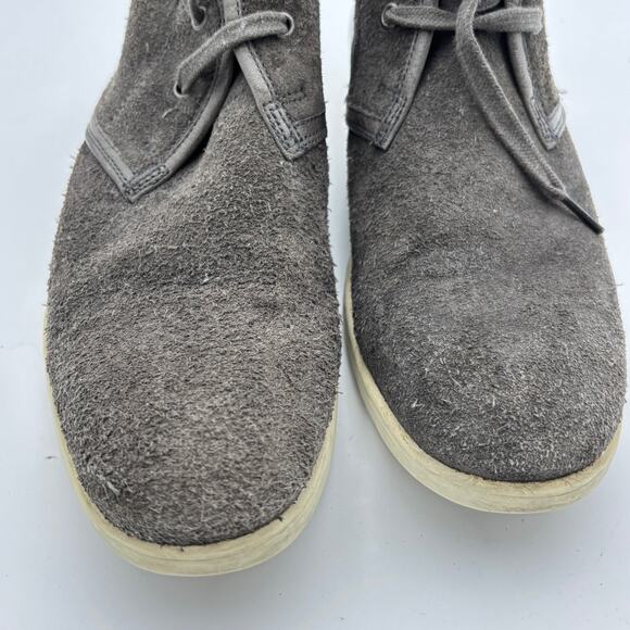 John Varvatos Suede Leather Vibram Sole Chukka Boots Men\'s 10M Brazil